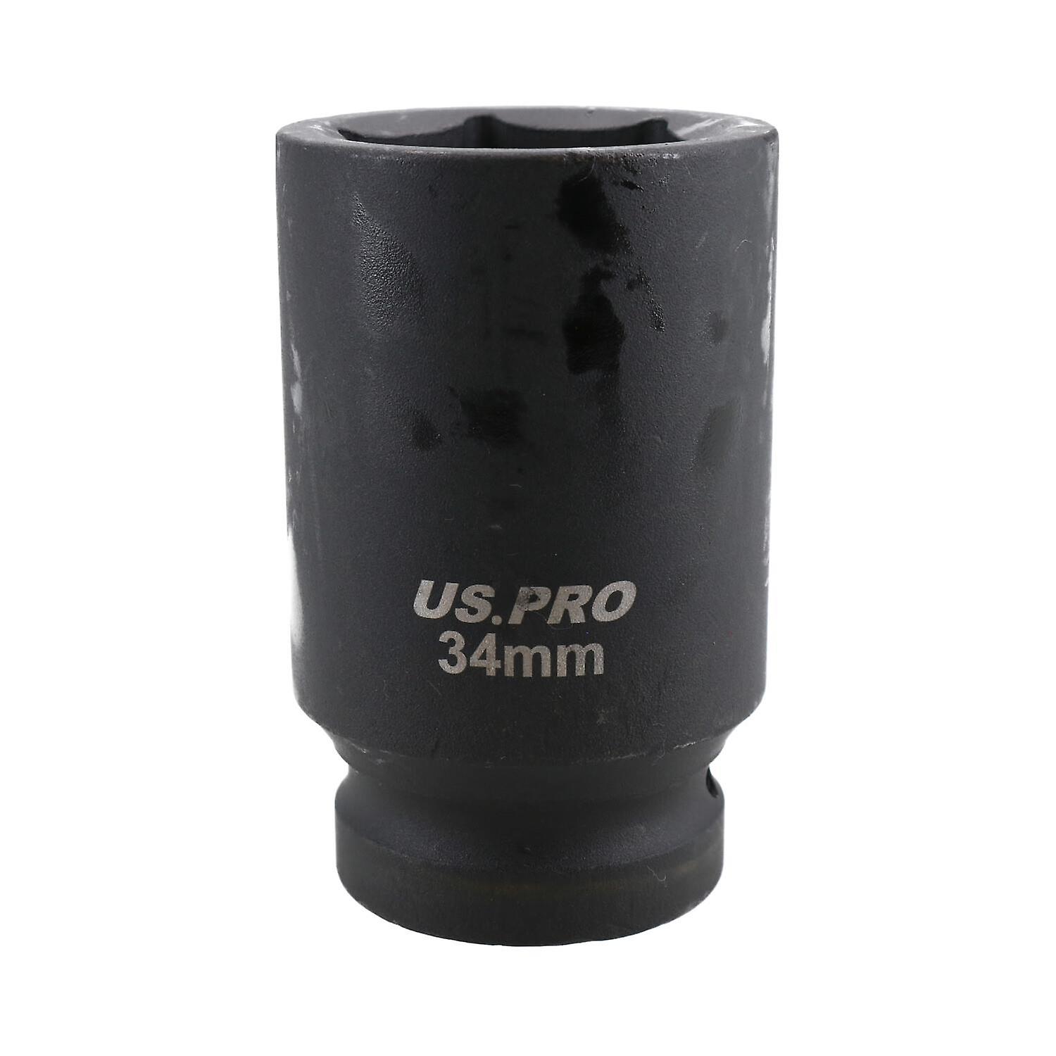 34mm Deep Impact Socket 3/4" Drive Single Hex 6 Point Chrome Vanadium Steel