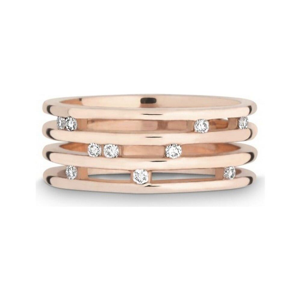 QUINN - Ring - Women - Rose Gold 585 - Top W. (G)si. - Width 54 - 3211135