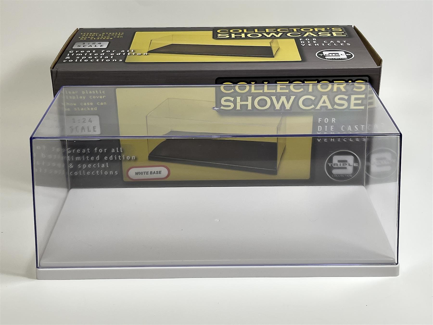Display Case White Base Stackable 1:24 Scale Triple 9 249906