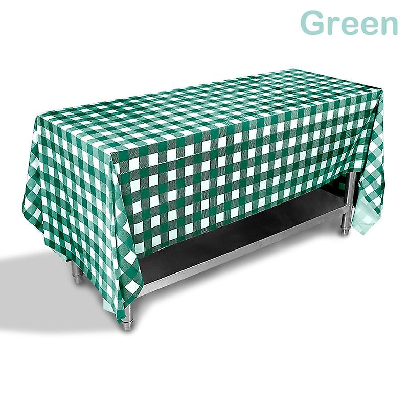 137X274Cm Christmas Disposable Tablecloth Gingerbread Man Snowflake Tableware Xm