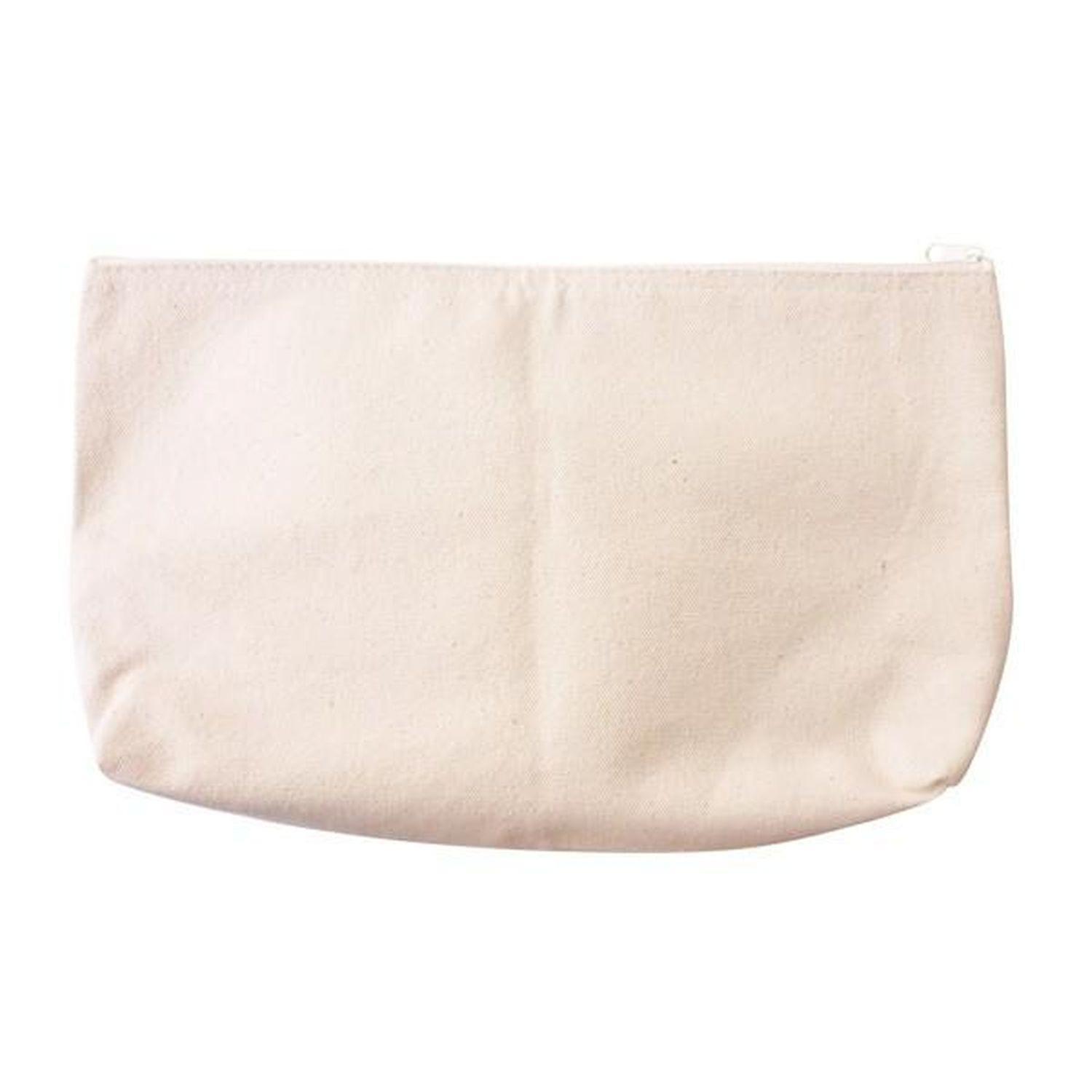 3 cotton pencil cases to decorate 19 x 29 cm
