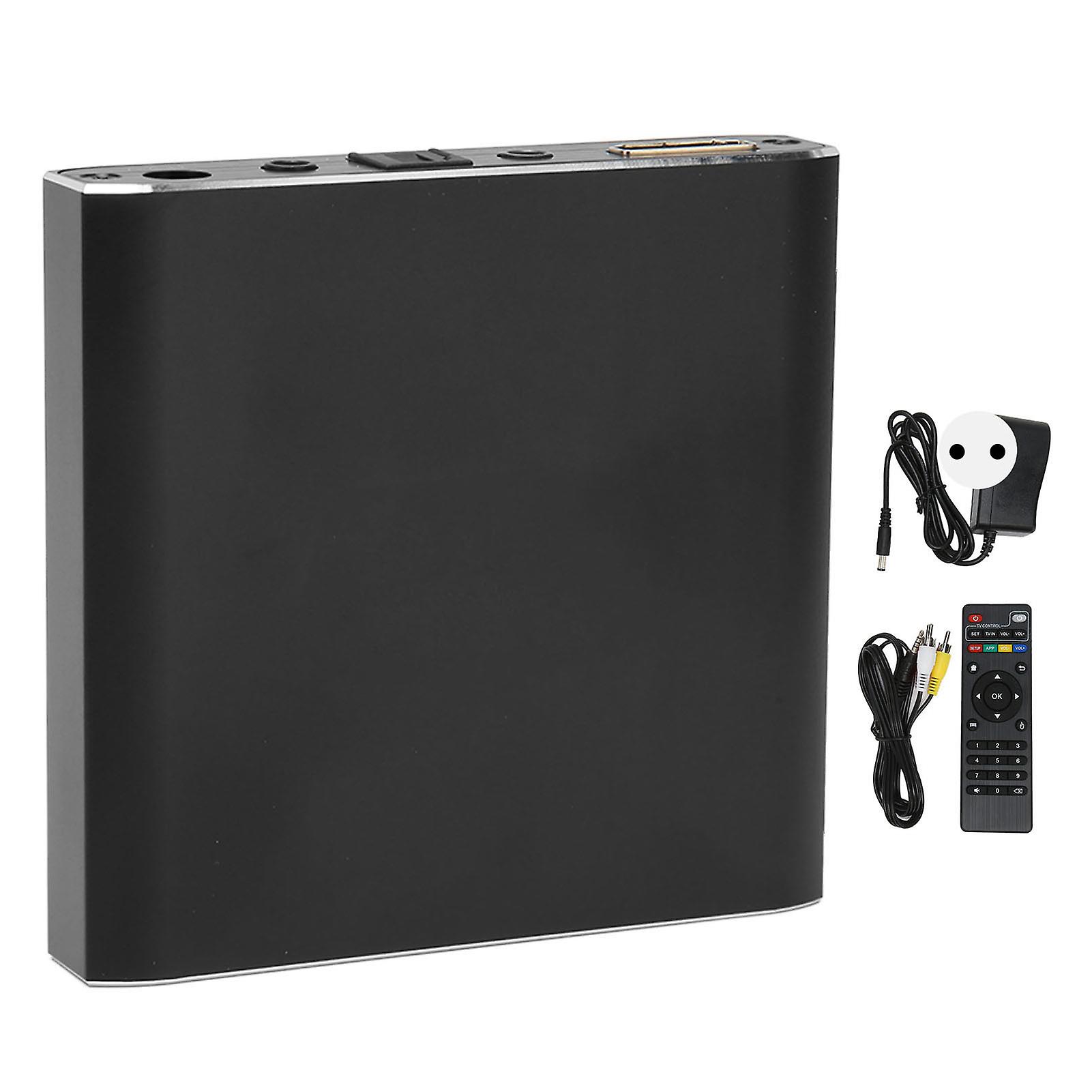 Compact 4K Media Player: UHD 30fps, Auto Play Loop, HDMI, USB & Card Compatibility – 100-240V EU