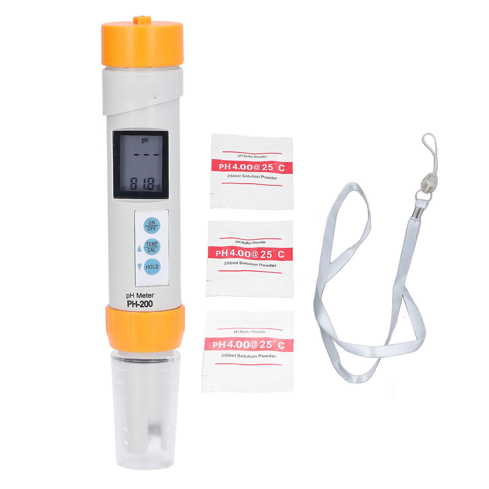 Replaceable-Probe Digital pH Meter for Easy Water Quality Testing