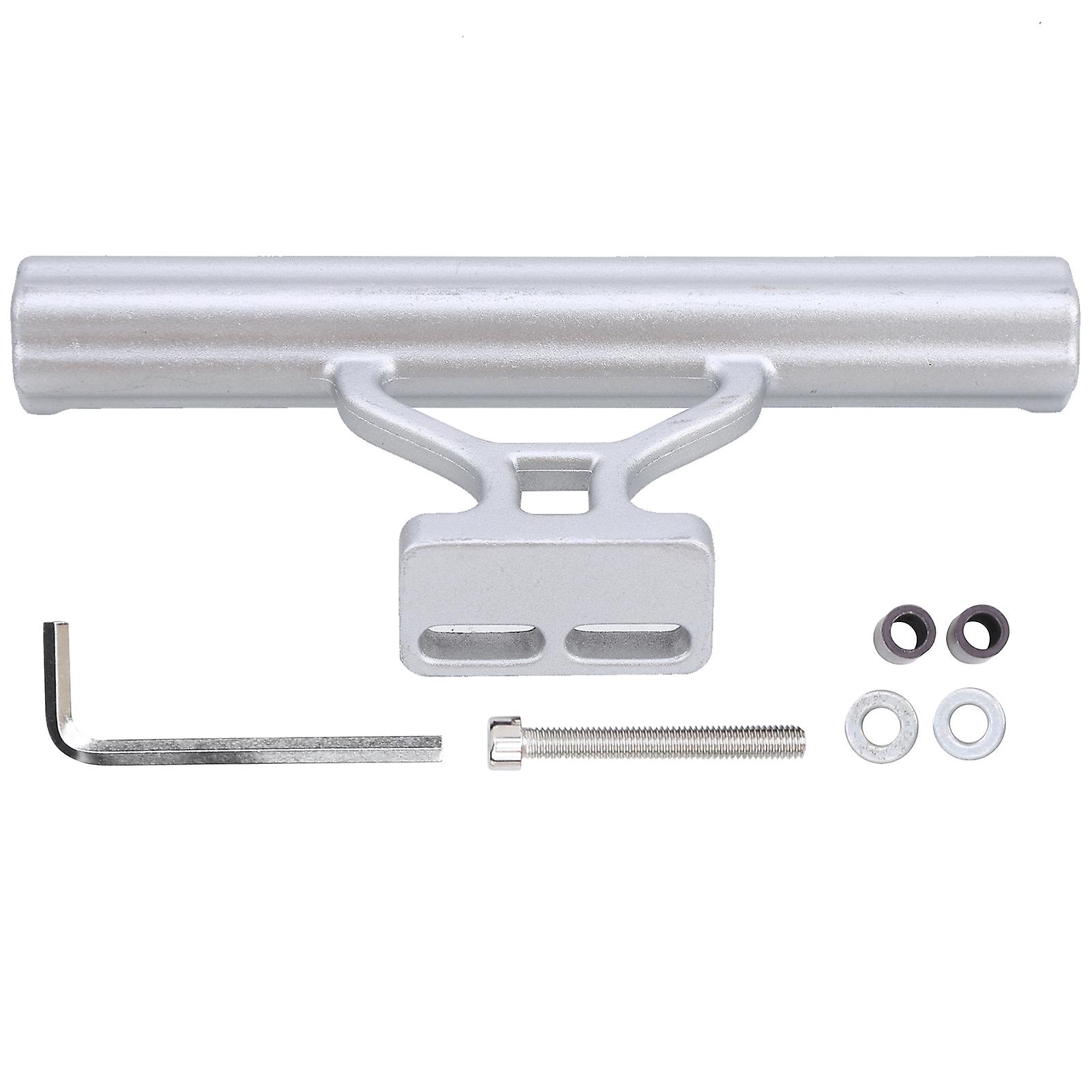 Bicycle Handlebar Extension Bracket Multifunction Aluminum Alloy Tube Headlight ComputerSilver