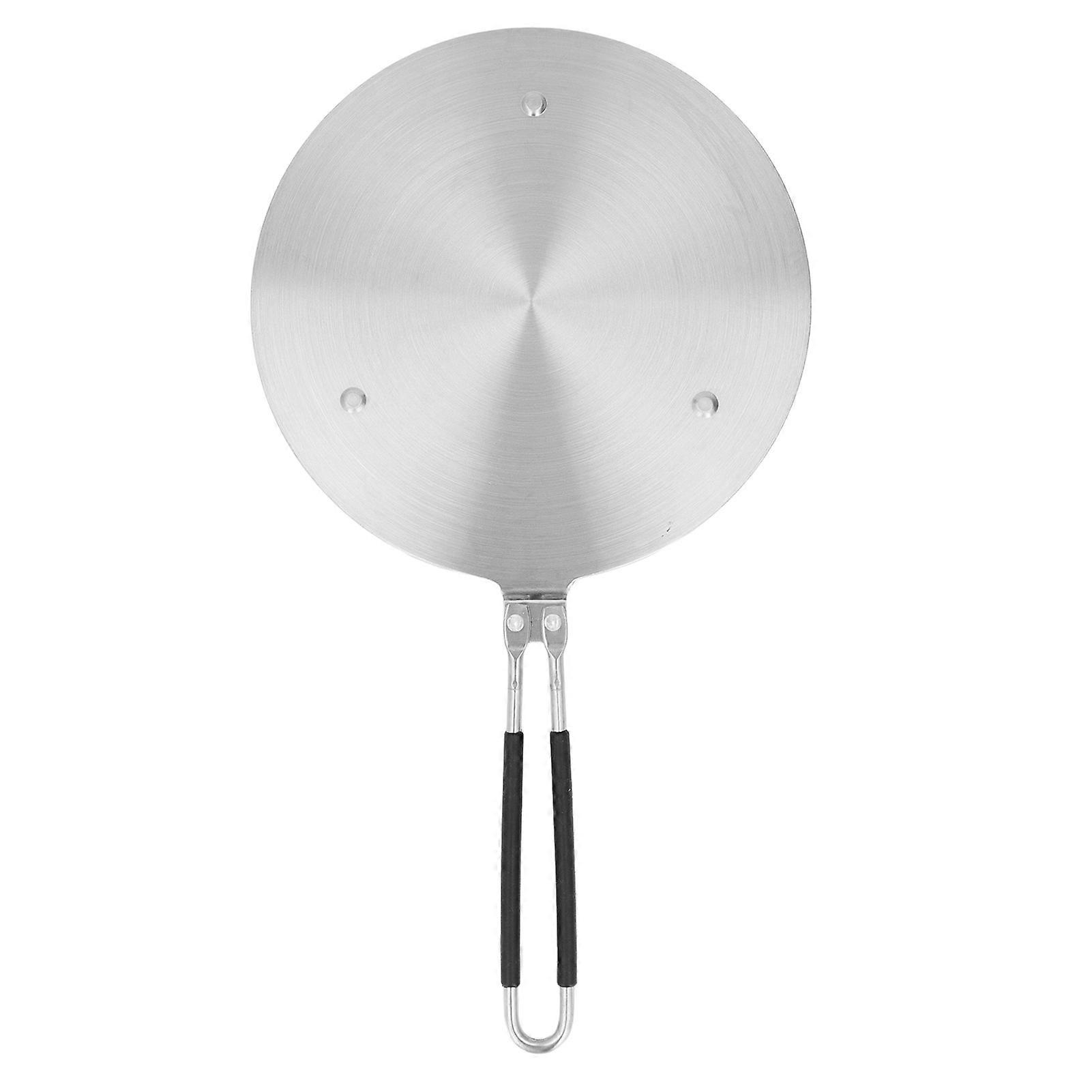 Heat Diffuser Plate Stainless Steel Fast Even Heat Induction Adapter Plate with Long Handle for Induction Cooker Iron Pan Type 20