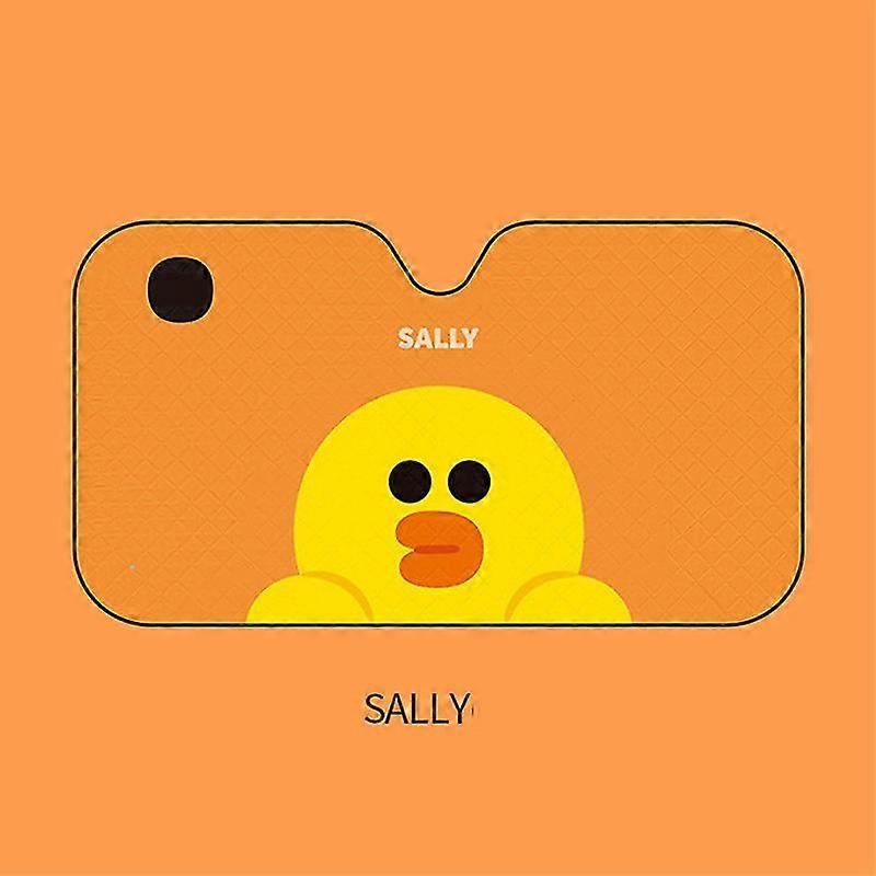 Wesheu Cartoon Window Foils 10 Colors Eye Pixar Heated Windshield Sunshade 130x70cm Car Front Window