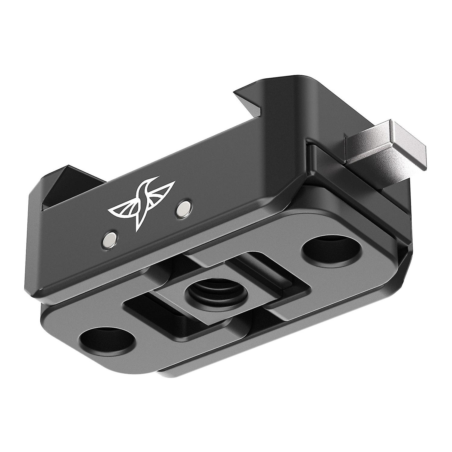 Aluminum Alloy Quick Release Mount Base with Magnetic Action Camera Mount Interface