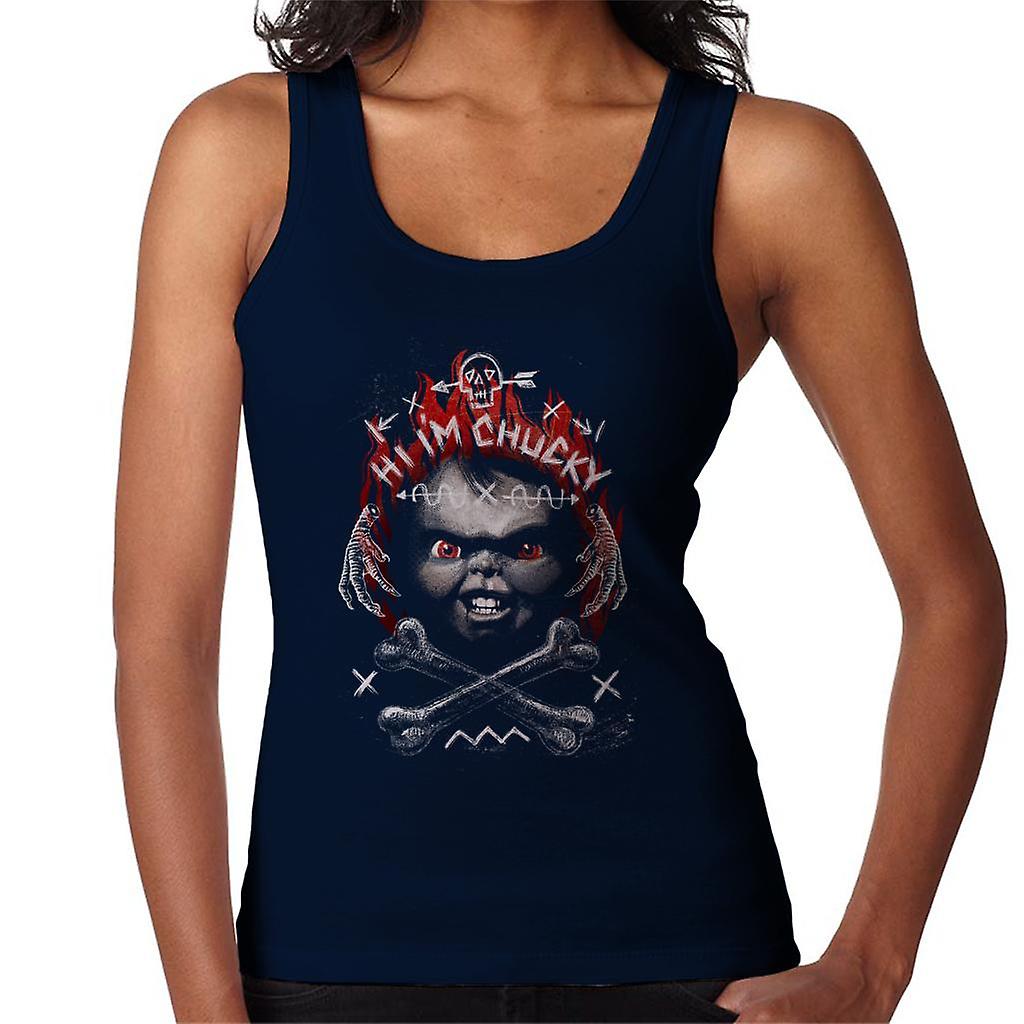 Chucky Hi Im Chucky Quote Women's Vest