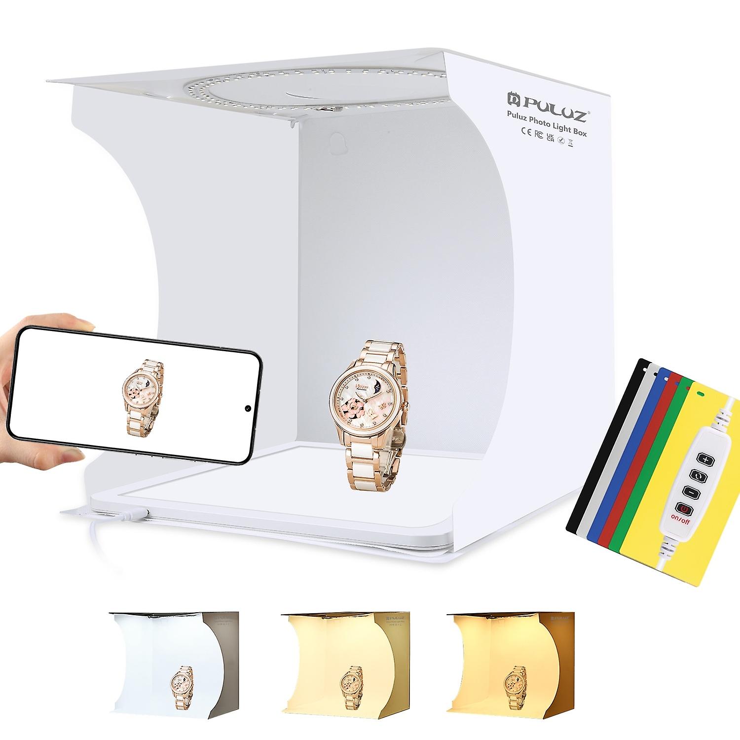 30cm Folding Ring Light Studio Box