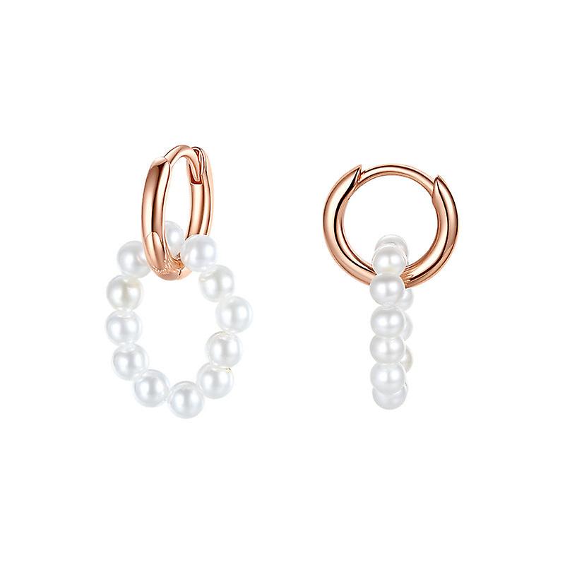 Earrings For Women Girls Stud Pack Drop Dangle Jewelry Fashion Pearl And Circle S925 Silver