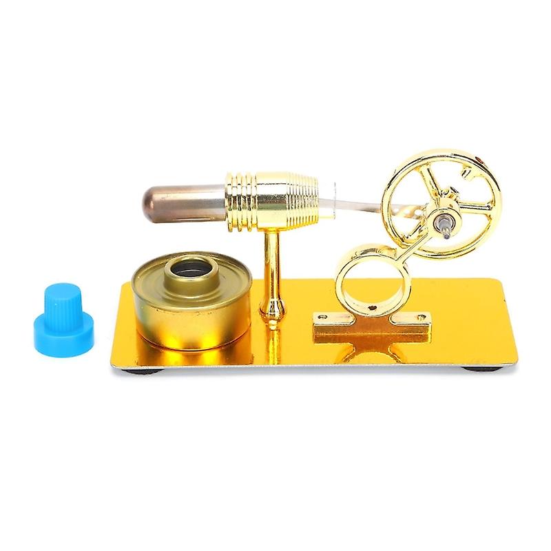 Hot Air Stirling Engine Motor Model Fluid Dynamic Physics Experimental Model