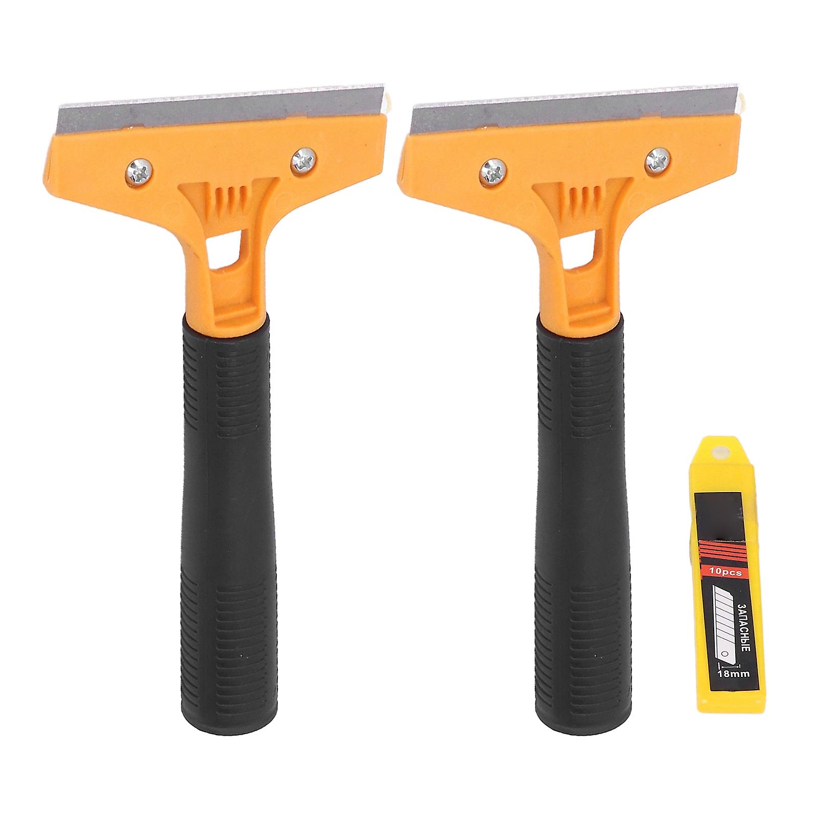 Paint Scraper, 12 Pieces, Blade Scraper, Scraper Cleaning Tool Set for Glue, Stickers, Self-Adhesive Stickers, Home Decoration
