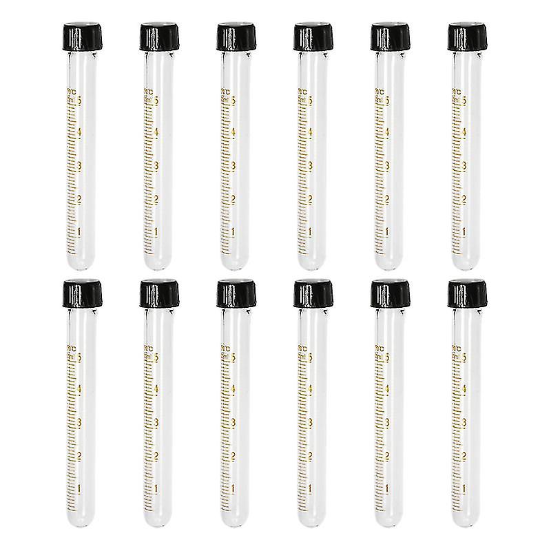 12pcs Glass Test Tube