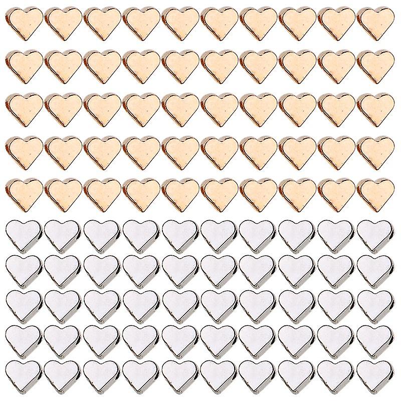 100pcs سحر شكل القلب