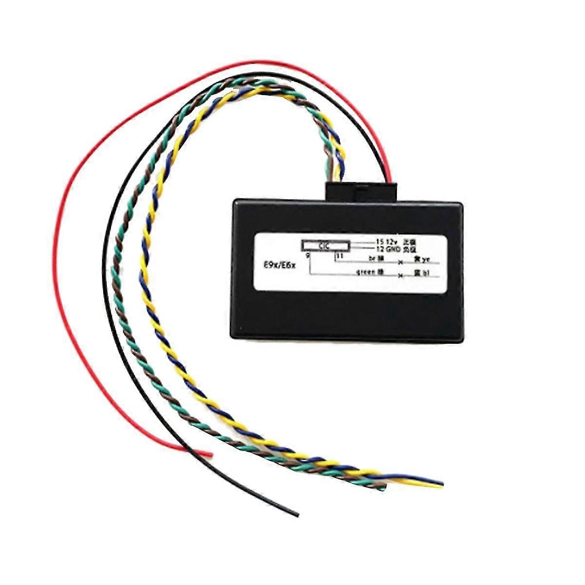 Per BMW CIC Emulatore Supporto Motion Navi Attivazione Controllo Vocale / Video In Movimento per BMW E90 E60 E9X E6X E8X Auto