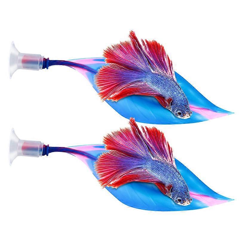 2pcs Betta Bed Leaf Hammock, Betta Fish Bed