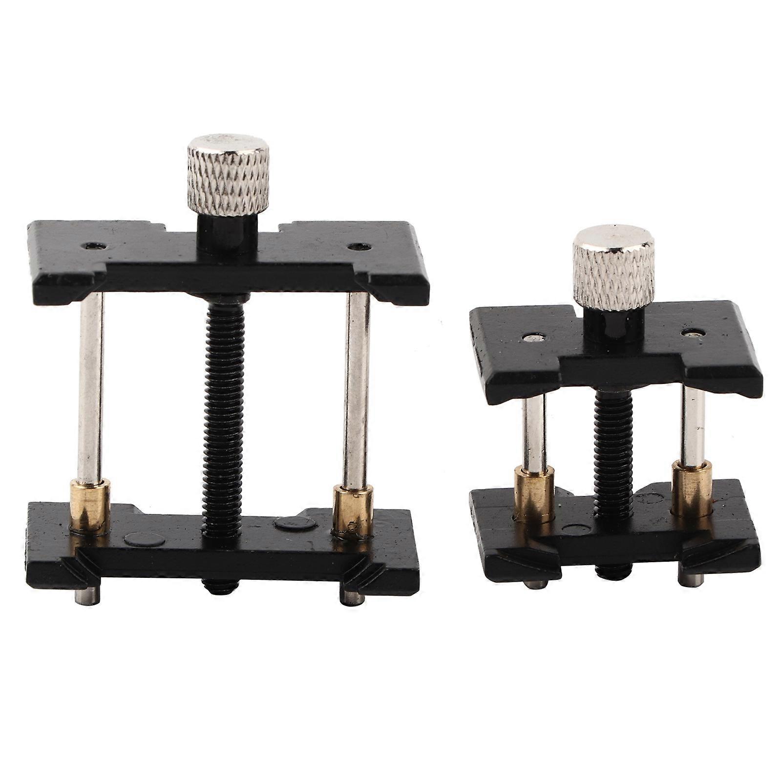 2pcs/set Plastic Watch Movement Holder Fixed Base Watchmaker Repairing Accessory Tool
