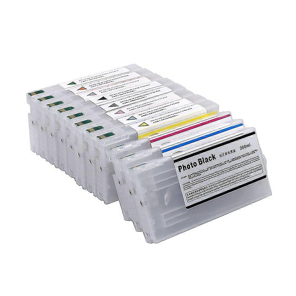 hg 11Colors/Set T6531 T6531-T6539 T653A T653B Empty Refillable Ink Cartridge For Epson Stylus Pro 4900 4910 Printer 275ML/PC