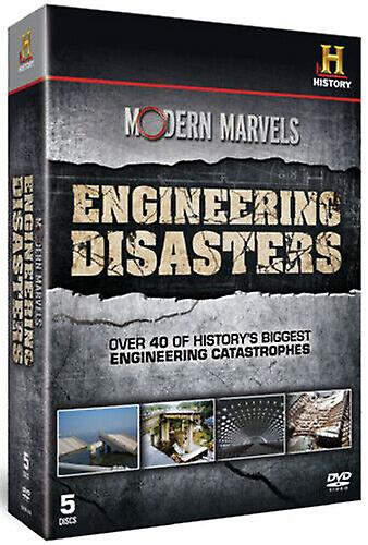 Modern Marvels Engineering Disasters DVD (2010) cert E 5 discs - Regio 2
