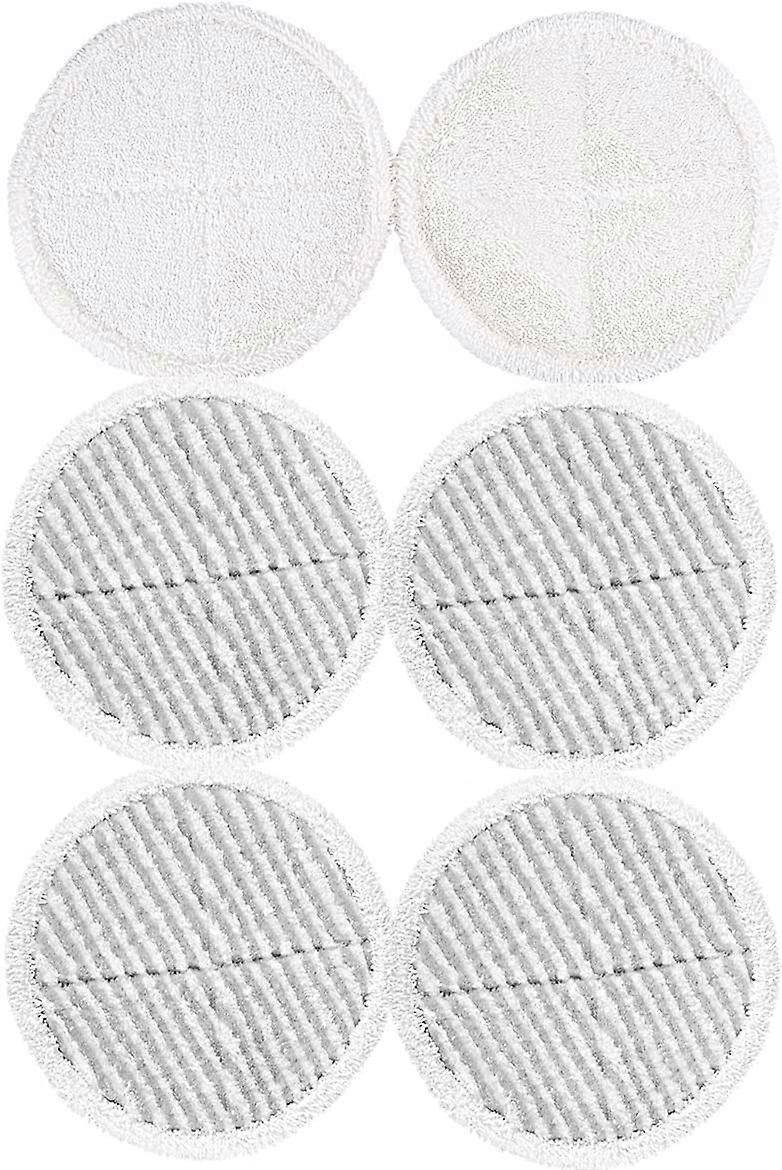 6 Pack Replacement Pads For Bissell Spinwave 2039A 2124 Steam Mop