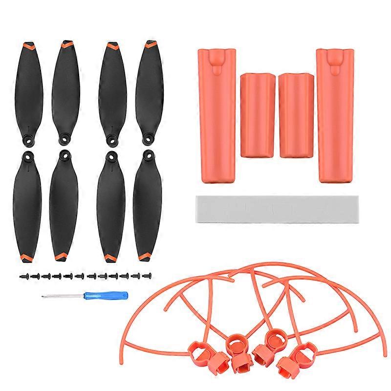 Blade Protection Cover Anti-Collision Propeller Protector Guard and Increased Landing Gear for X8 M