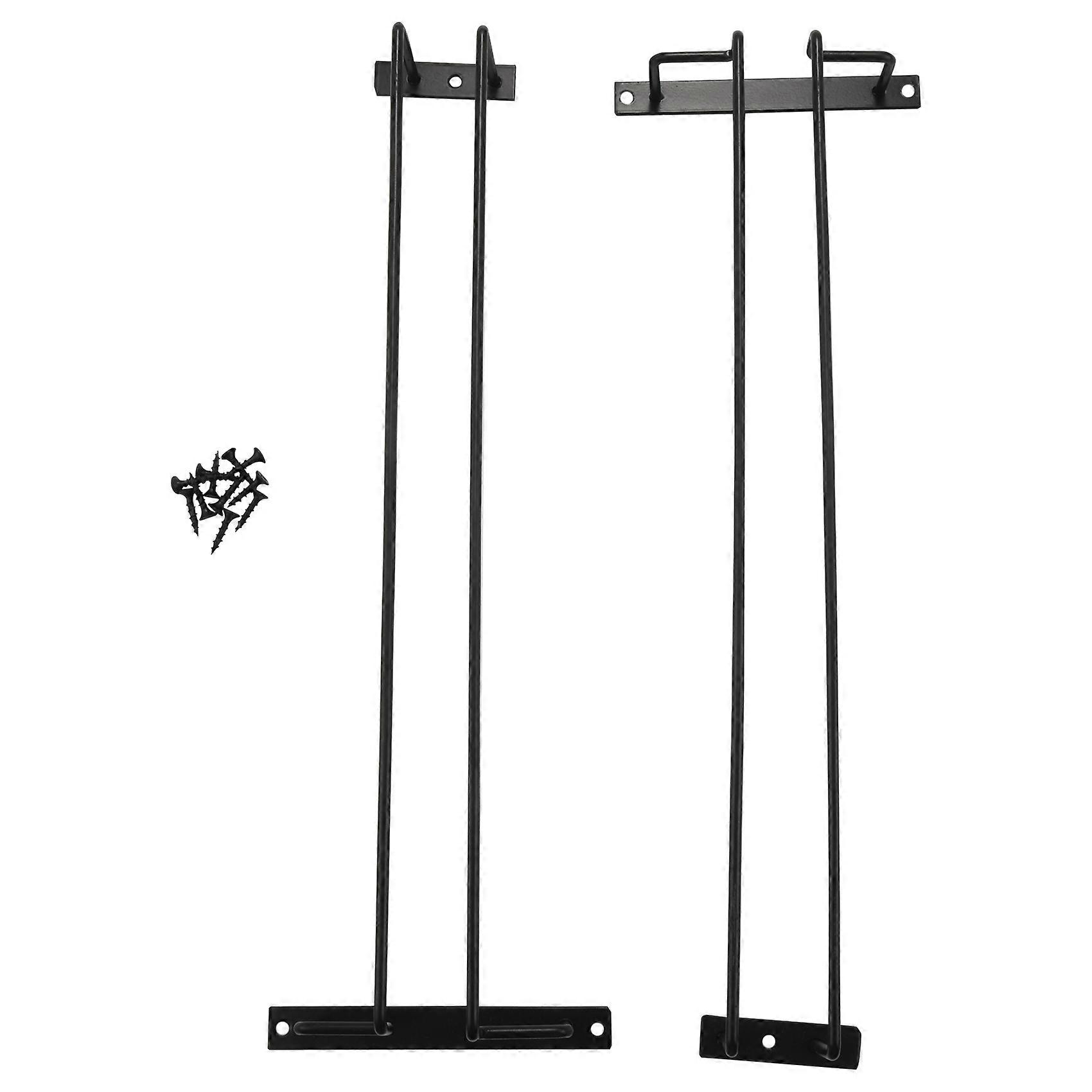 Stemware Wine Glass Hanger Rack Under Cabinet Kitchen Bar Storage 17 Inch 2