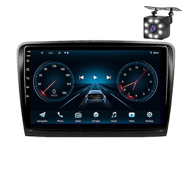 Car Multimedia Radio Carplay For Skoda Superb 2 B6 2008 - 2015 Wireless Android Auto