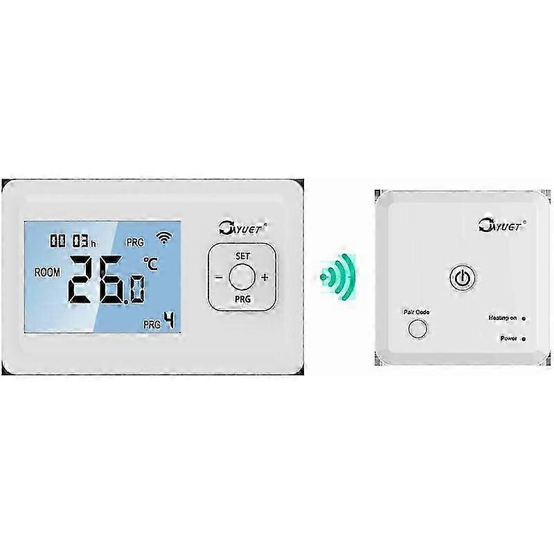 Monobloc wireless programmable thermostat suspended oven thermostat + receiver HF-13523.287.5mm Edition