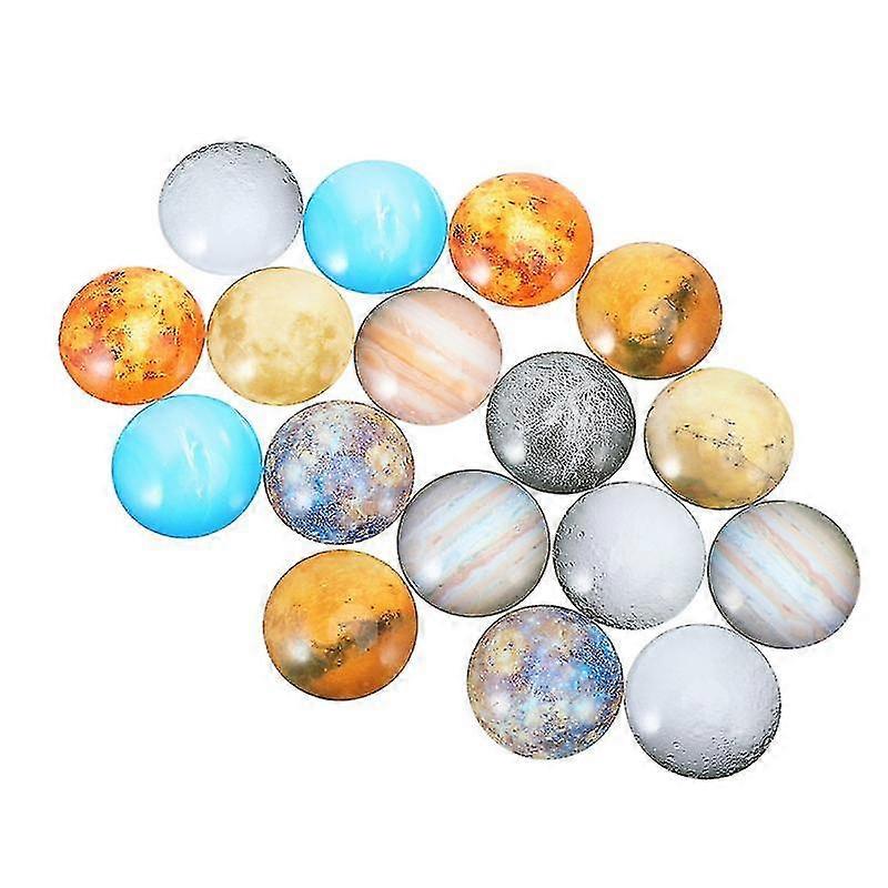 17pcs Crystal Glass Refrigerator Stickers