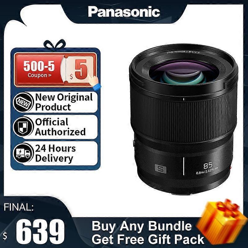 Redkid Panasonic 85Mm F1.8 Frame Penuh Tanpa Refleksi/Kamera Tunggal Mikro Lensa Tetap Fokus Sedang