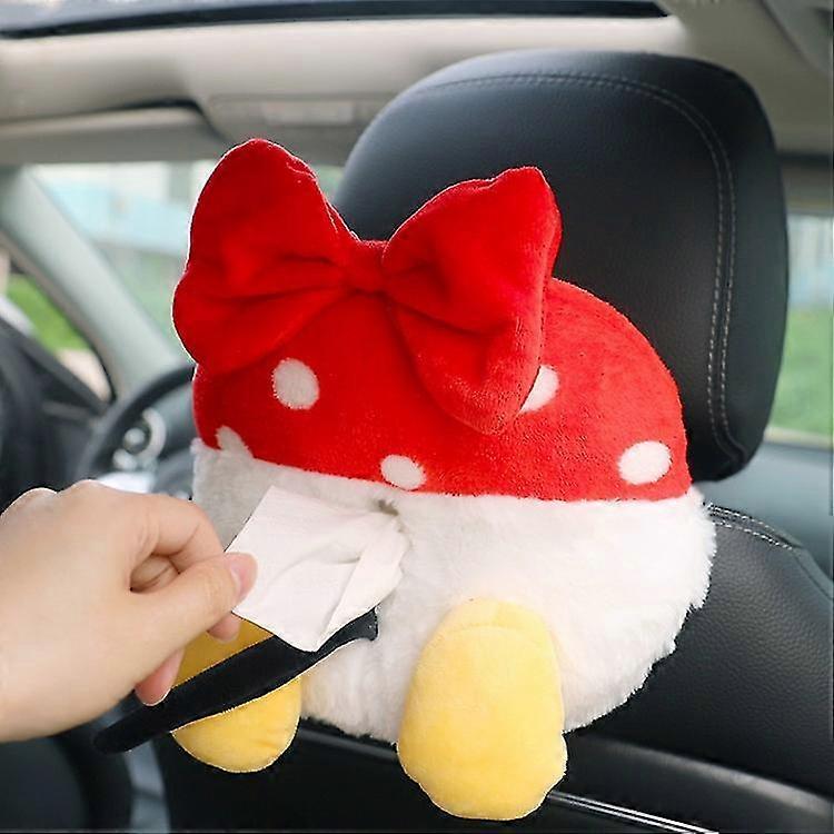 ديزني ميكي ماوس دونالد داك صندوق مناديل السيارة شنقا أفخم الكرتون لطيف الإبداعية سيارة الأنسجة مربع سيارة الملحقات الداخلية هدية