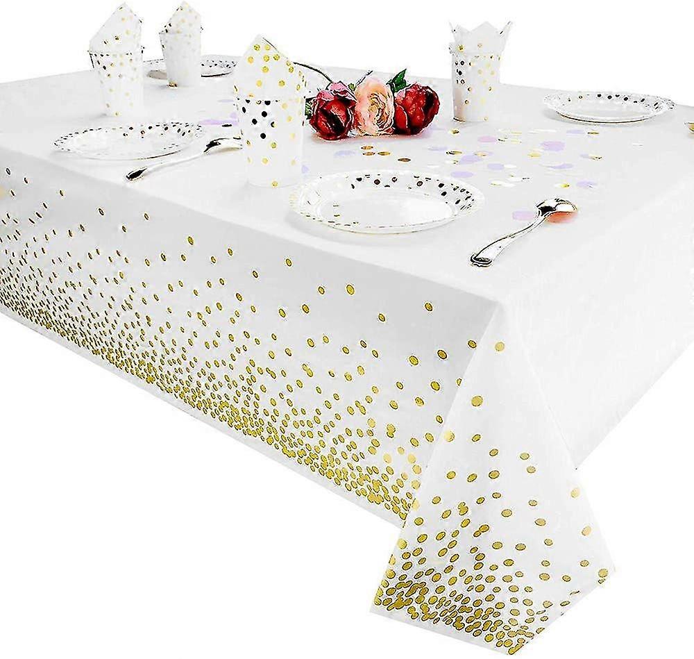 Plastic Tablecloths For Rectangle Tables, Party Table Cloths Disposable Table