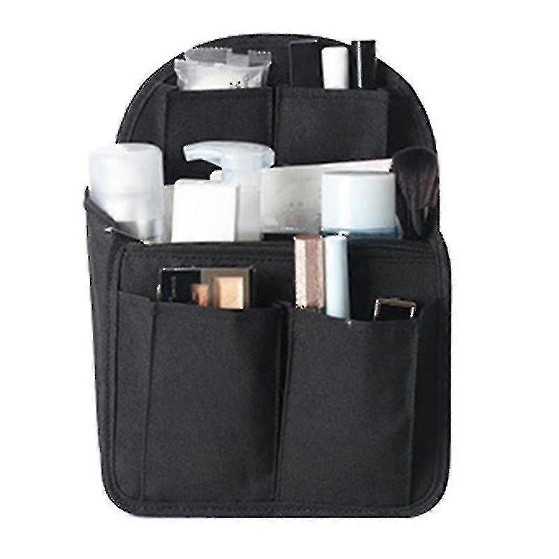 Inserto organizer per zaino, inserto organizer in nylon per zaini, zaino, borsa a tracolla, da donna, divisore pieghevole