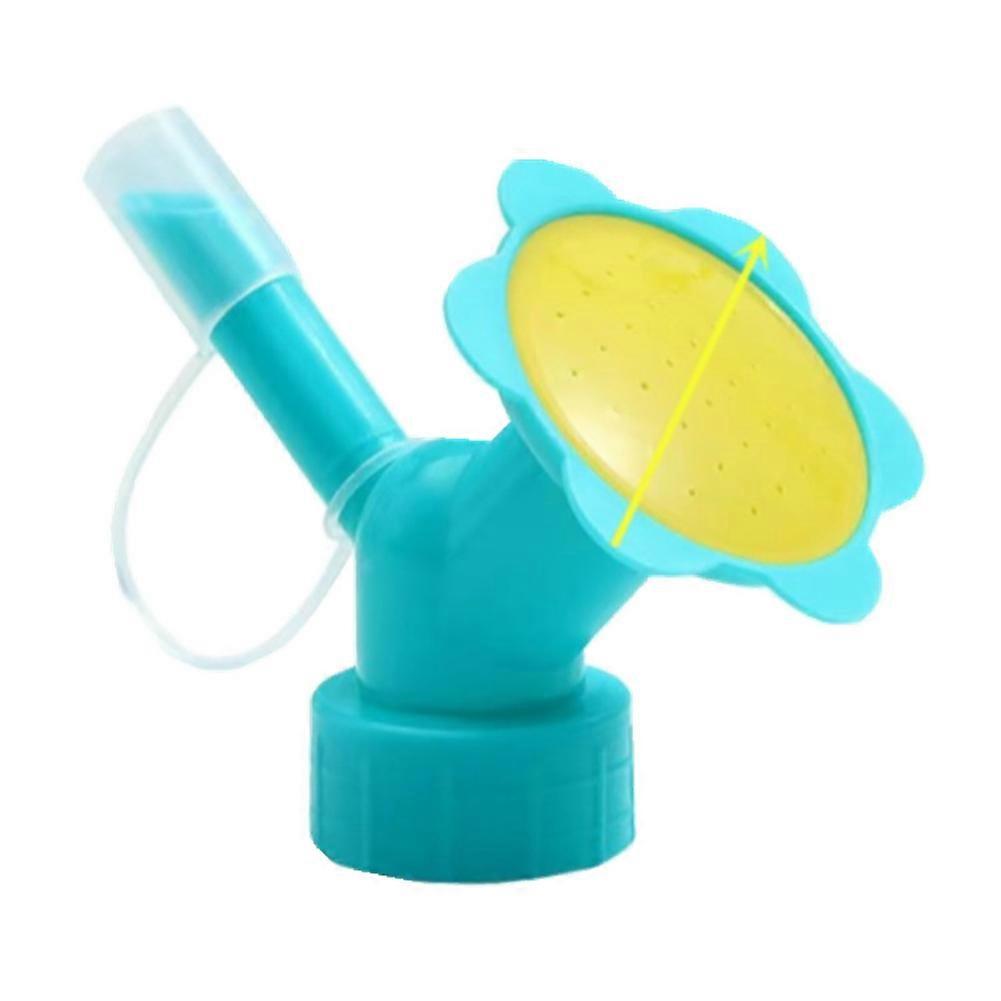 2 in 1 Bottle Cap Sprinkler Dual Head Bottle Watering Spout Double Ended Bottle Watering Nozzle Bonsai Watering Can Nozzle Tools