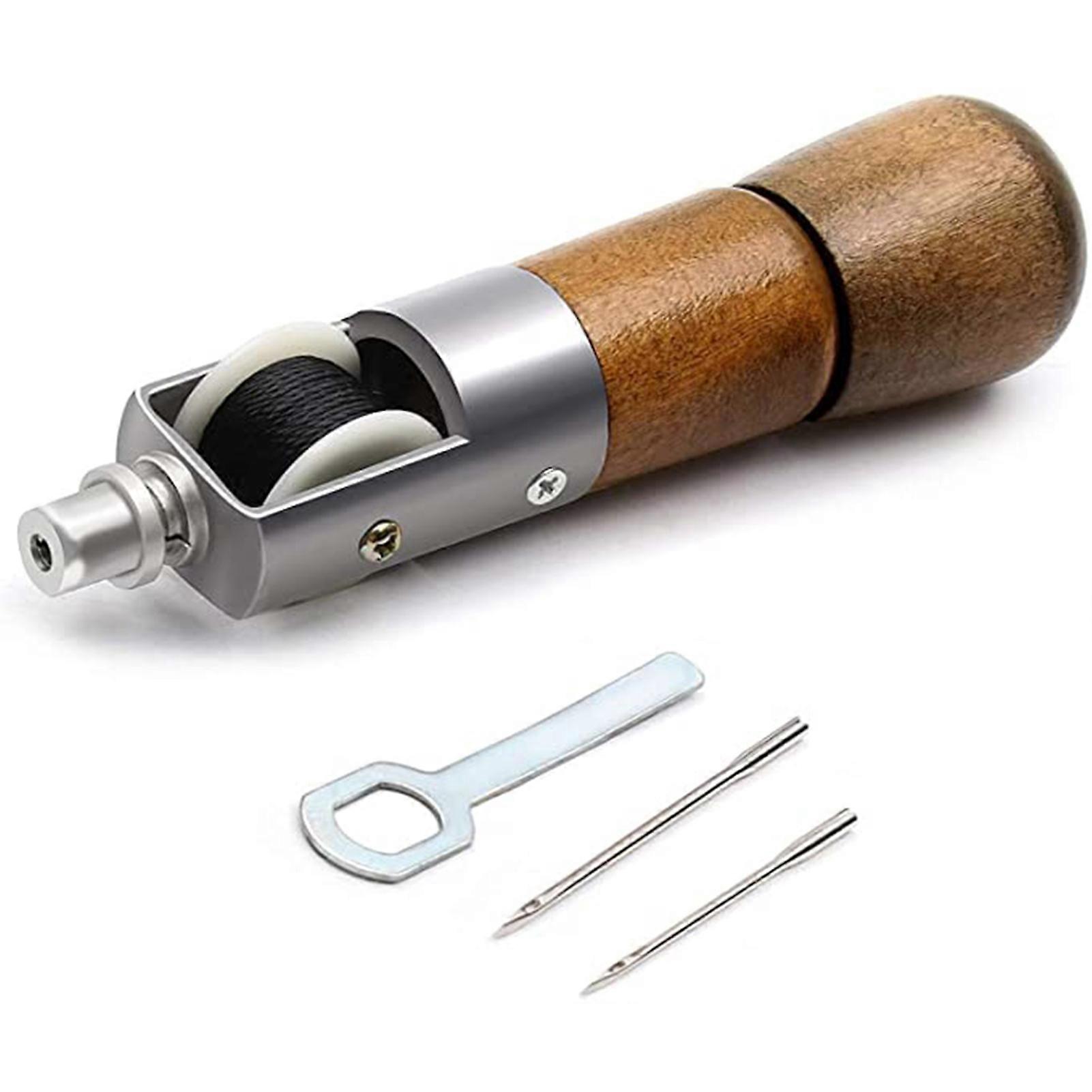 Hand Sewing Tool DIY Useful Portable Leather Sewing Awl Kit for Household