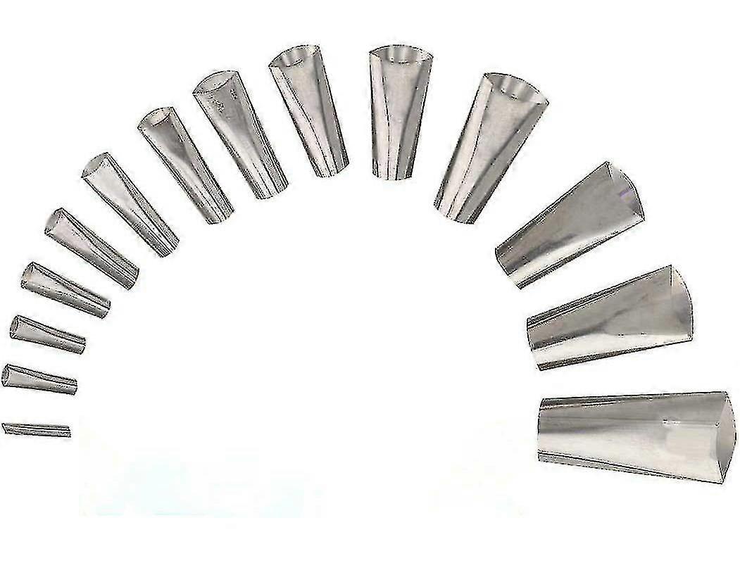 14 Pcs Stainless Steel Caulking Nozzle Caulking Nozzles, Caulking Tools Finishing Tool Kit, Caulk Tool Reusable Caulking Nozzle Set For Bathroom/kitch