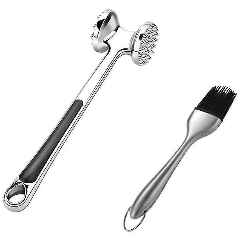 Meat Tenderizer Double-sided Meat Tenderizer, Meat Hammer, Schnitzel Tenderizer, Meat Tenderizer, D