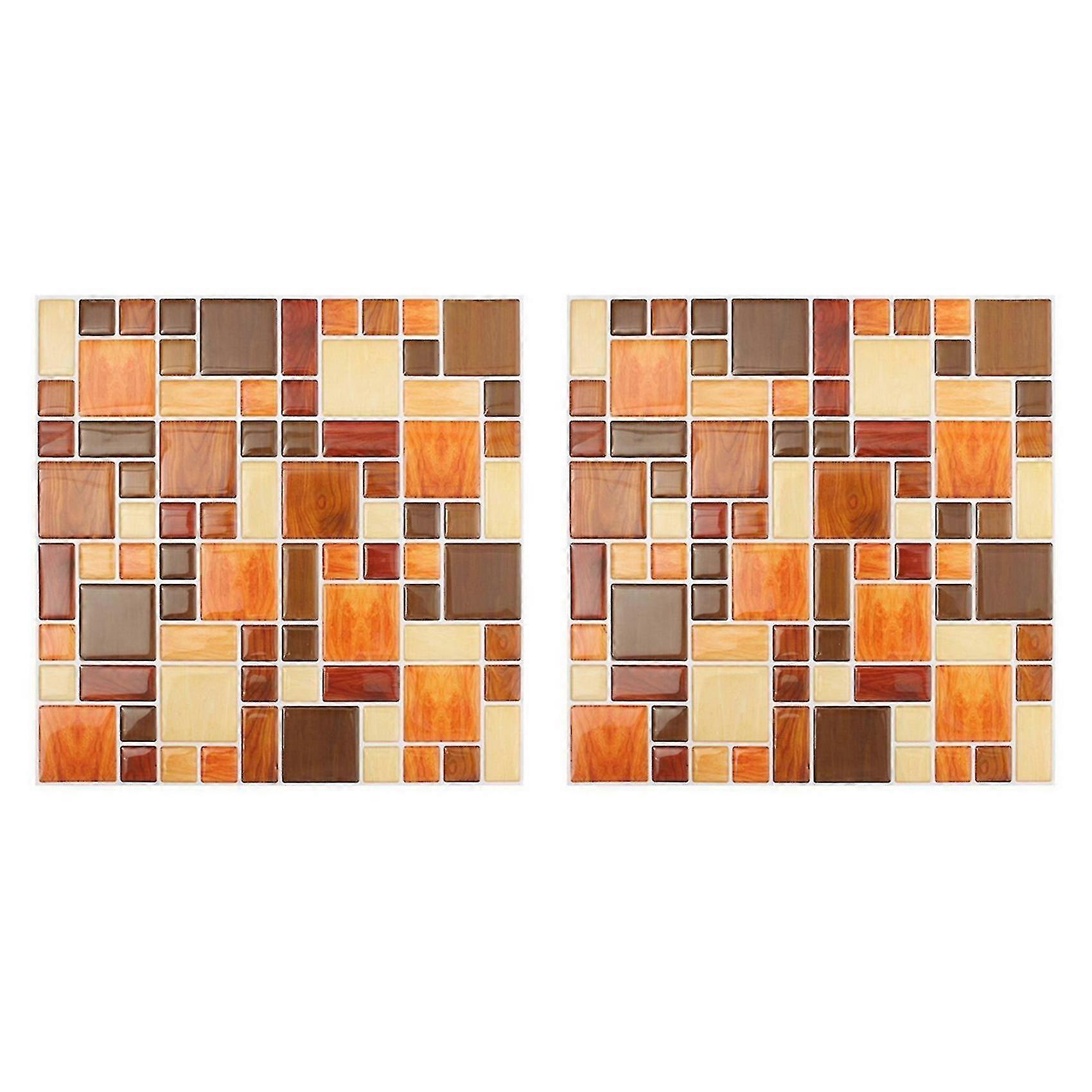 Waterproof Self Adhesive Mosaic Brick 3d Wall Sticker Wallpaper