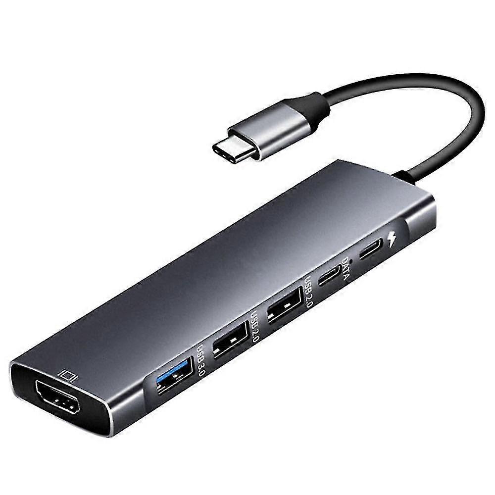 Usb C Hub Multiport Adapter 9-in-1 Usb Dock For Macbook
