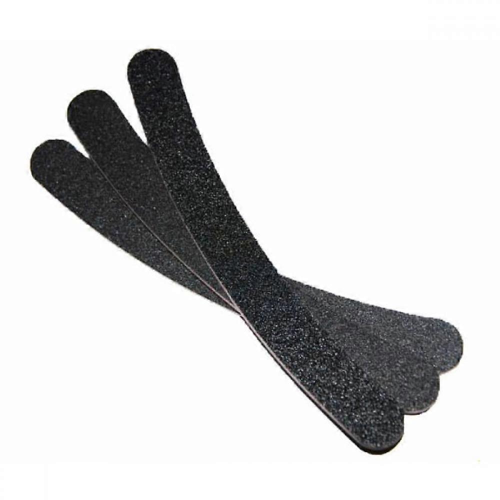 3 nail files Nail file sides on this file Black