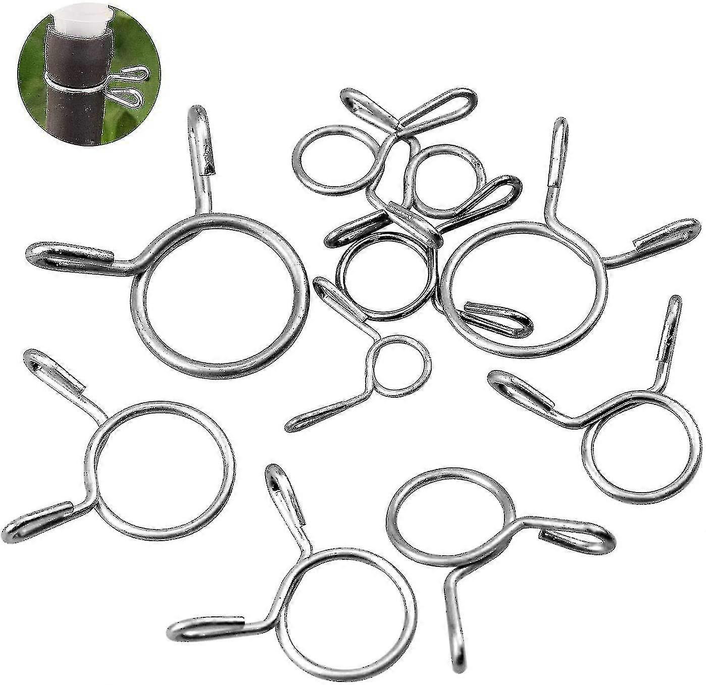 Set Of 100 Single Coil Circlip Hose Spring Pliers, Hose Clamp, Universal Pipe