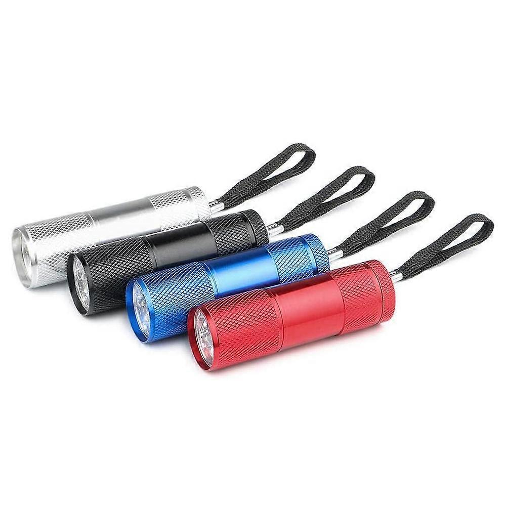 4 Pcs Led Torch Light, Mini Flashlight, Waterproof Torch Light for Child or Adult Cycling Camping Reading Walking Hiking Work