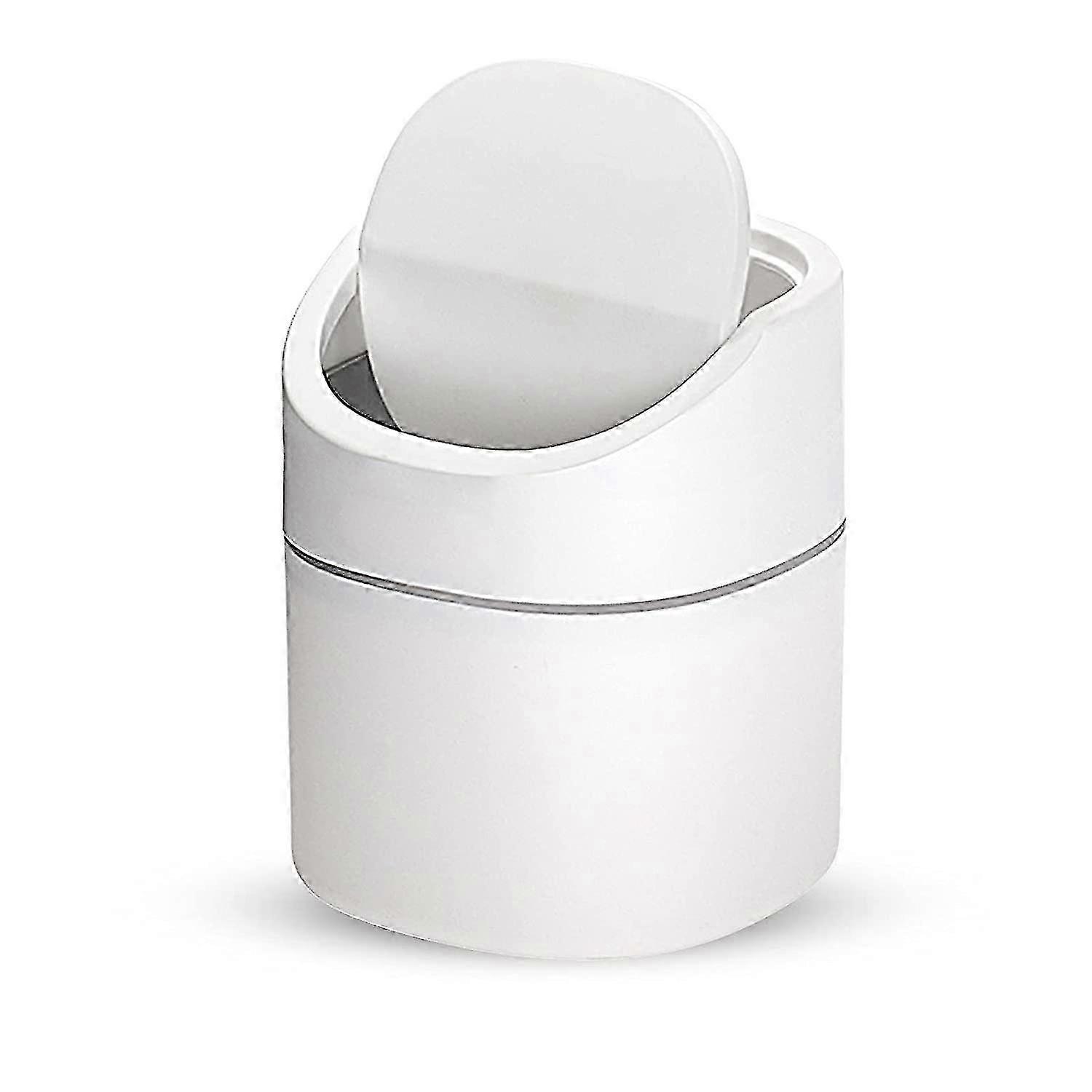 Small Table Trash Can, Mini Kitchen Desktop Trash Can,(2l)