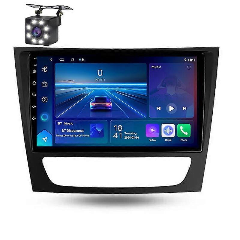 Car Radio Multimedia For Benz E Class S211 W211 CLS C219 2002-2010 Player Carplay Navigation Auto