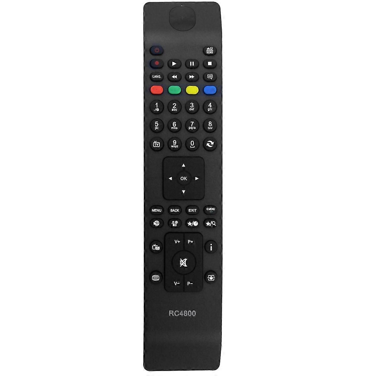 Replace RC4800 Remote Controller for TV Multi-Brand TV Remote