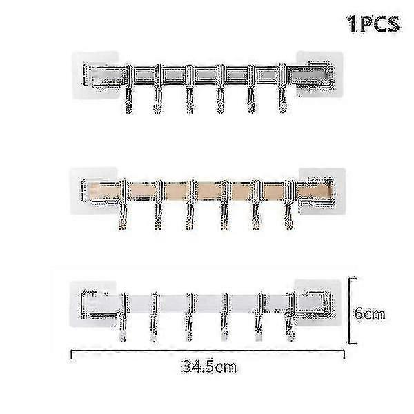 3 Sets Of Non-percompatible Withated Kitchen And Bathroom Hooks Plastic Suction Wall