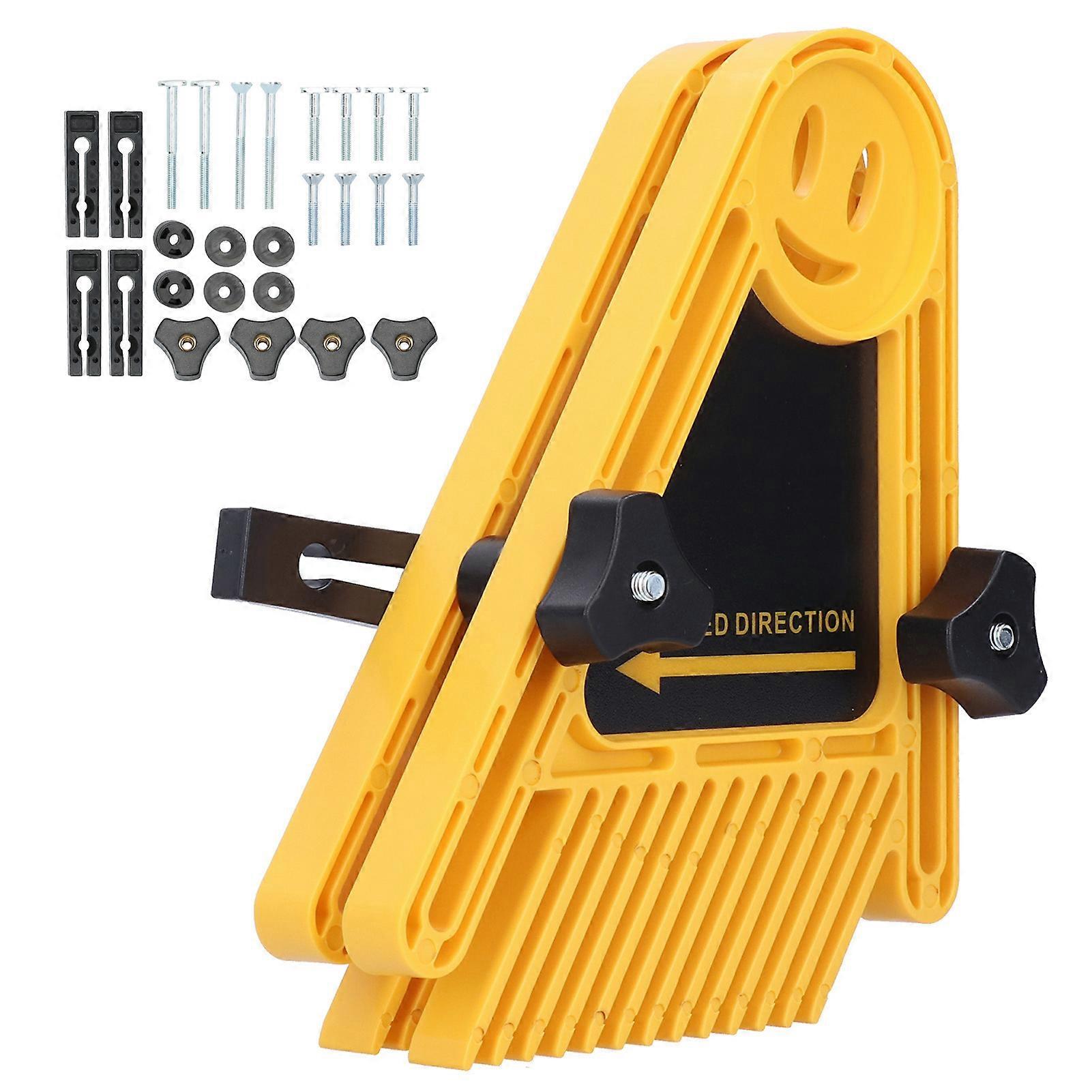 MultiPurpose Double Featherboards Router Tables Saws Miter Gauge Slot DIY Woodworking Tools(YMCAT)