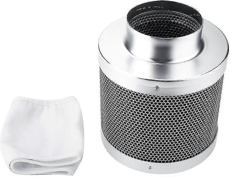 活性炭过滤器提取器，用于水培的防臭碳过滤器，车间，家庭 - 锌阳极氧化不锈钢外壳