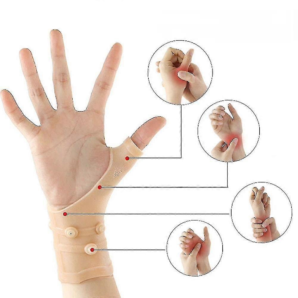 لاعب غولف سيليكون المغناطيسي المضادة لالتهاب المفاصل ضغط قفازات علاج اليد الروماتويدي ألم المعصم