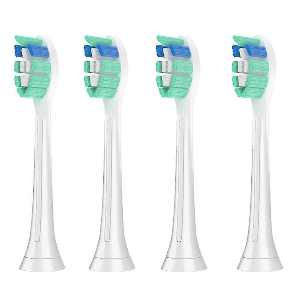 Clean Replacement Electric Toothbrush Replacement Brush Heads, 4 Brush Heads